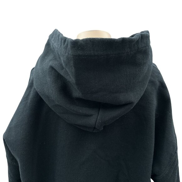 Heavy Blend "We Slidin" Graphic Pullover Hoodie Sweatshirt Black Gildan Womens M - Picture 8 of 9